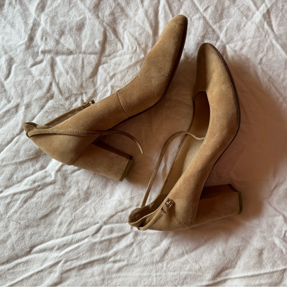 Tularosa X Raye Suede Pumps